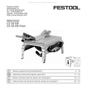 Festool PRECISIO CS 50 EB Mode D'emploi