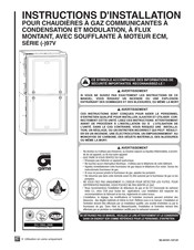 CSA 97V Serie Instructions D'installation