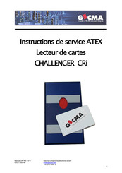 GECMA CHALLENGER CRi Instructions De Service