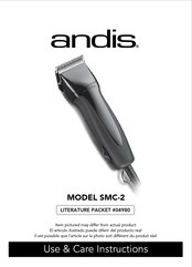 Andis SMC-2 Mode D'emploi