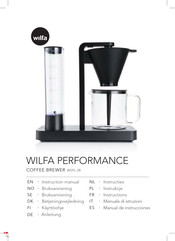 Wilfa Performance WSPL-3B Instructions