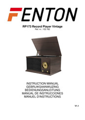 Fenton RP173 Manuel D'instructions