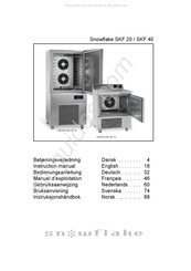 Snowflake SKF20 Manuel D'exploitation