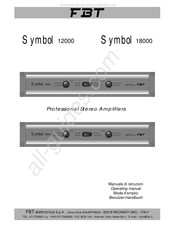 Fbt Symbol 18000 Mode D'emploi