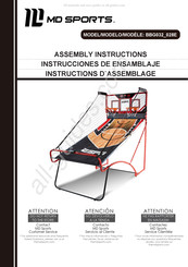 MD SPORTS BBG032_028E Instructions D'assemblage