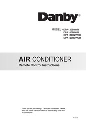 Danby DPA110B2WDD Instructions