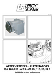 Leroy Somer LSA 180/225 Installation Et Maintenance