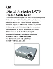3M DX70 Guide D'utilisation