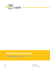 Loepfe WeftMaster CUT-iT Notice D'instructions