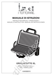 I TUTTOFARE GRIGLIATUTTO XL Manuel D'instruction