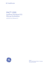 Ge MAC 2000 Manuel D'utilisation
