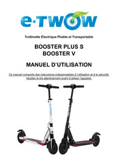 e-TWOW Booster S Plus Manuel D'utilisation