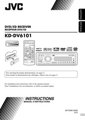 JVC KD-DV6101 Manuel D'instructions
