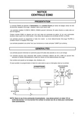 NORALSY ESM2 Mode D'emploi