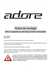 Adore Versailles Notice De Montage