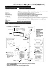 Haier HSU18VCK-W Manuel D'installation