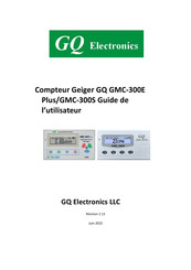GQ Electronics GMC-300E Plus Guide De L'utilisateur