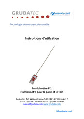 Grubatec FL1 Instructions D'utilisation