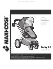 Maxi-Cosi Foray LX Mode D'emploi