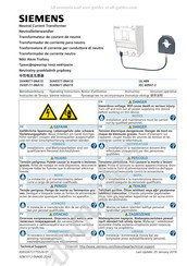 Siemens 3VA9077-0NA10 Notice D'utilisation