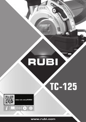 Rubi TC-125 Notice Originale