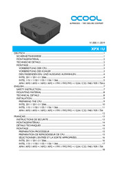 Alphacool XPX 1U Mode D'emploi