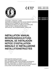 Hoshizaki KM-1300SAH-E Notice D'installation