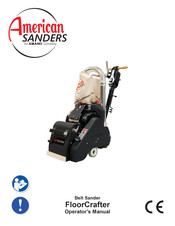 Amano American Sanders FloorCrafter Manuel De L'opérateur