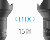 Irix 15 f/2.4 mm Mode D'emploi