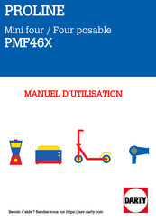 Proline PMF46X Manuel D'utilisation