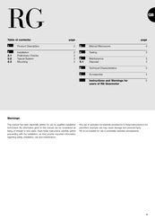 Mhouse RG4 Mode D'emploi