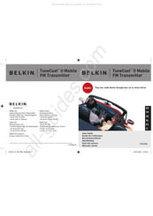 Belkin TuneCast II Mobile Guide De L'utilisateur