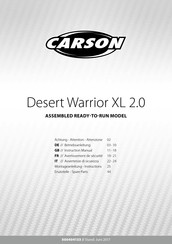 Carson Desert Warrior XL 2.0 Mode D'emploi