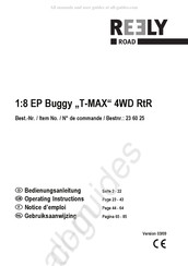 Reely Road T-MAX Notice D'emploi