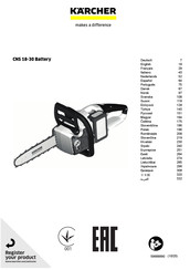 Kärcher CNS 18-30 Battery Manuel D'instructions Original