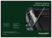 Bosch RALEIGH PEDELEC ACTIVE PLUS Guide D'utilisateur