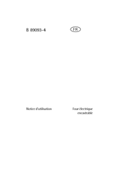 Electrolux B 89093-4 Notice D'utilisation