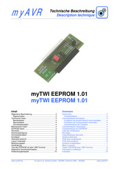 myAVR myTWI EEPROM 1.01 Description Technique