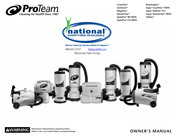 ProTeam Super CoachVac HEPA Manuel Du Propriétaire