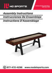 MD SPORTS ARC108 117B Instructions D'assemblage
