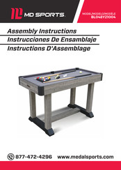 Md Sports BL048Y21004 Instructions D'assemblage