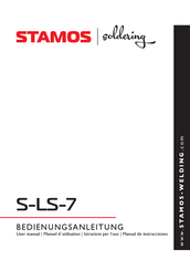 STAMOS soldering 6106 S-LS-7 Manuel D'utilisation