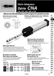 SMC CNA 100 Mode D'emploi