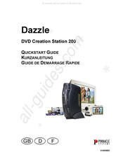 Dazzle Creation Station 200 Guide De Démarrage Rapide