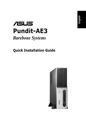 Asus Pundit-AE3 Guide De Démarrage Rapide