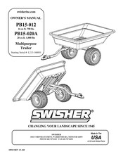 Swisher PB15-020A Manuel Du Propriétaire