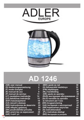 Adler europe AD 1246 Mode D'emploi