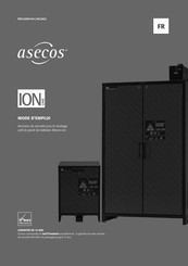 asecos ION-CHARGE-90 Mode D'emploi