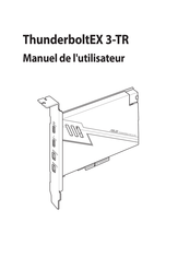 Asus ThunderboltEX 3-TR Manuel De L'utilisateur