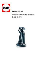 Philips SensoTouch 3D RQ1280/22CC Mode D'emploi